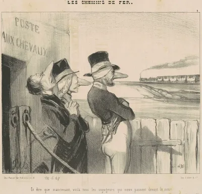 Et ... Voila ...Les voyageurs qui nous passent devant le nez!