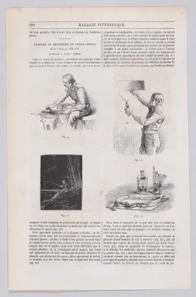 Etching, from "Le Magasin Pittoresque"