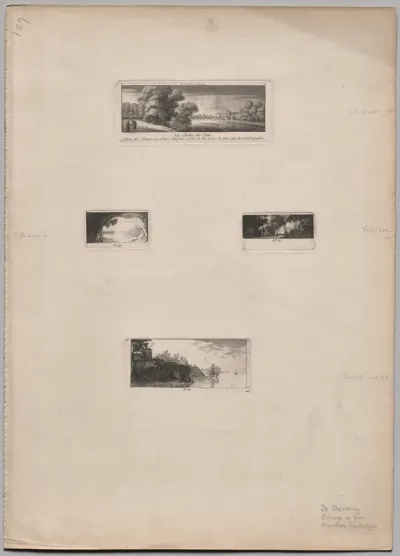 Etchings by Antoine de Marcenay de Ghuy
