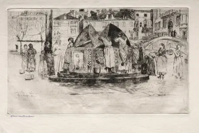Etchings of Venice: Pozzo San Vio