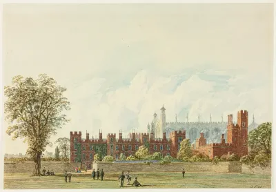 Eton from the Playing-Fields