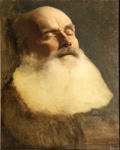 Etude pour la mort de saint Paul.