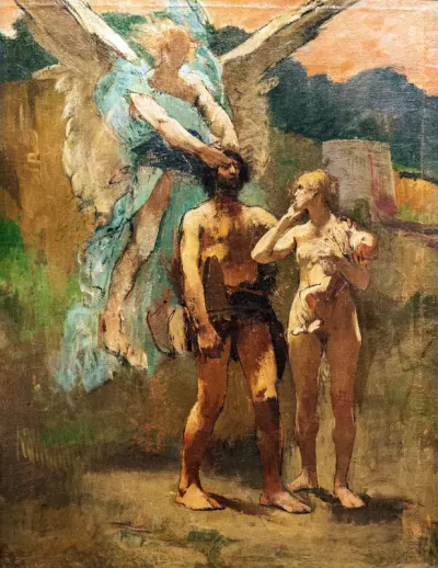 Etude pour Le châtiment de Caïn