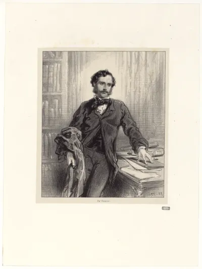 [Eugène Cretet] par Gavarni