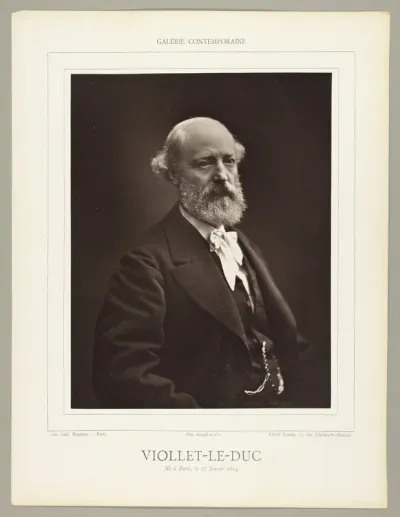 Eugène Viollet-Le-Duc (French architect, 1814-1879)