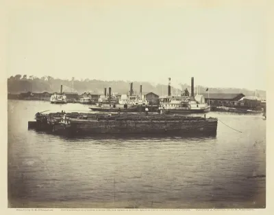 Evacuation of Aquia Creek