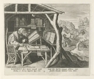 Evagrius Ponticus als kluizenaar
