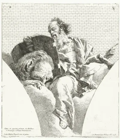 Evangelist Marcus met leeuw