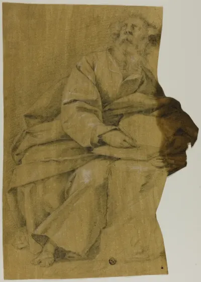 Evangelist Writing at Desk