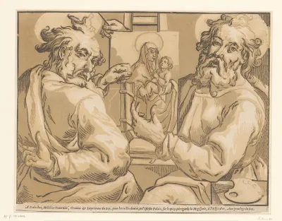 Evangelisten Marcus en Lucas
