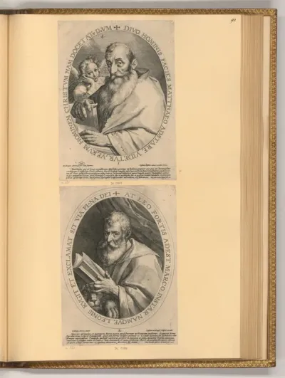 Evangelisten Matthias und Markus
