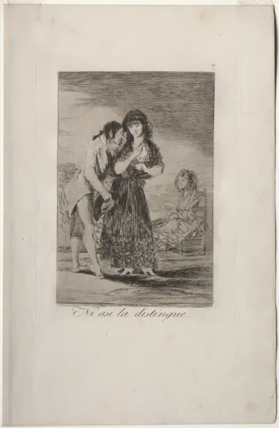 Even Thus He Cannot Make Her Out, Plate 7