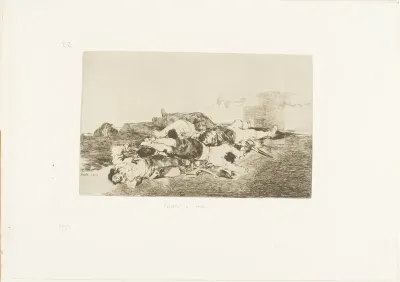 Even Worse, plate 22 from The Disasters of War