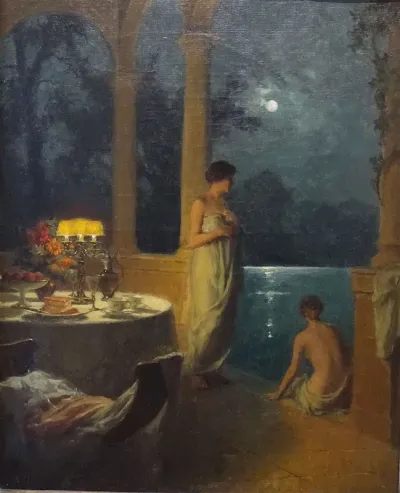 Evening by the Lake