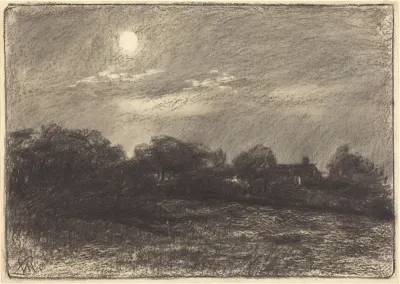 Evening, Farm Landscape