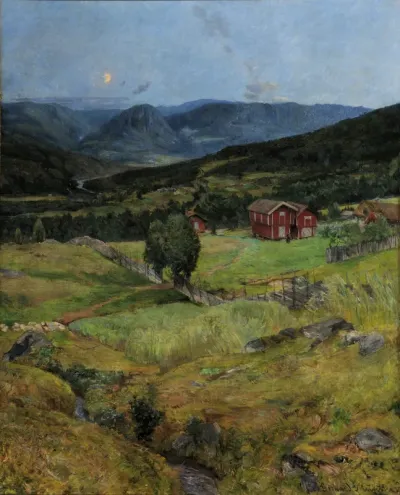 Evening in Eggedal