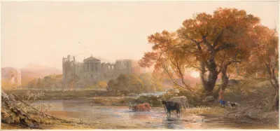Evening in Italy—the Deserted Villa