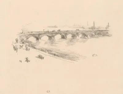 Evening, Little Waterloo Bridge