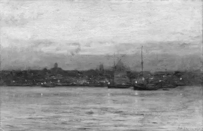 Evening, New Bedford Harbor