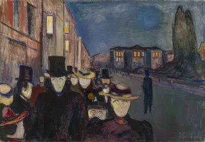 Evening on Karl Johan