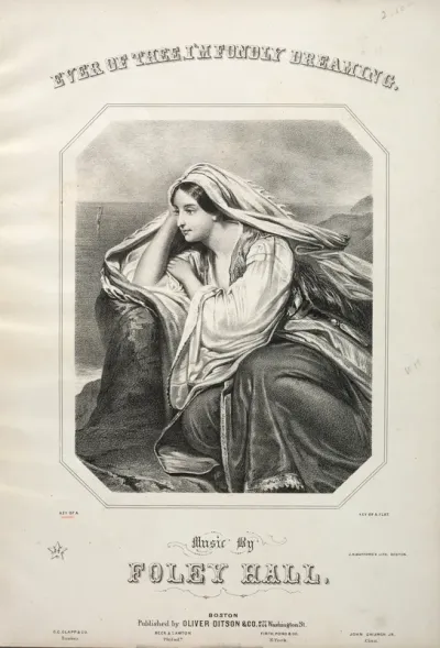 Ever of Thee, I'm Fondly Dreaming - Sheet Music Cover