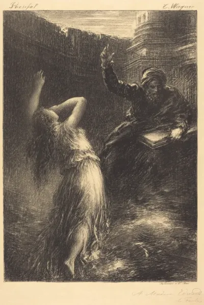 Evocation of Kundry (2nd plate)