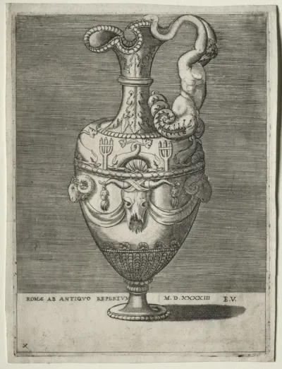 Ewer Ornamented with Dolphins