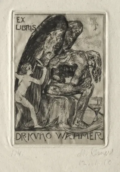 Ex Libris Dr. Kuno Waehmer