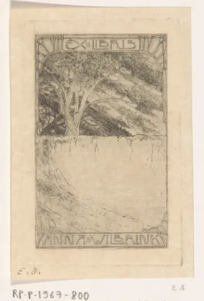 Ex libris van Anna Wilbrink