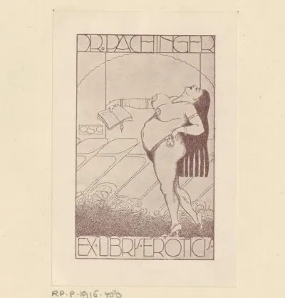 Ex libris van Anton Pachinger