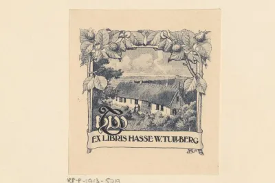 Ex libris van Hasse W. Tullberg