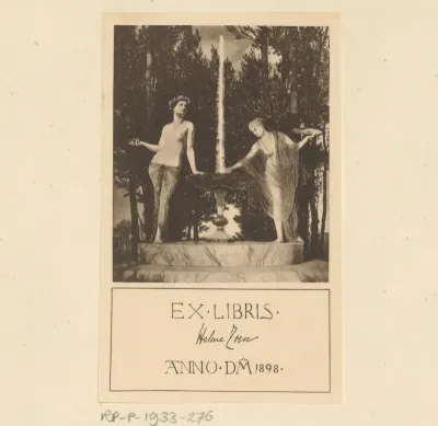 Ex libris van Helene Zorn