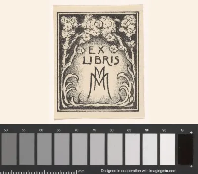 Ex libris van MM