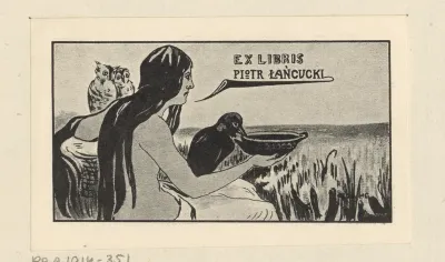 Ex libris van Piotr Łańcucki