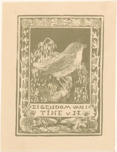 Ex libris van Tine van Hoytema