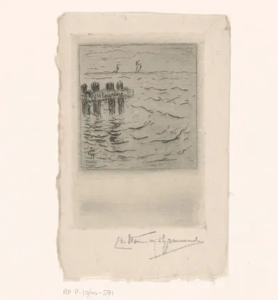 Ex libris van W.J.H. Leuring