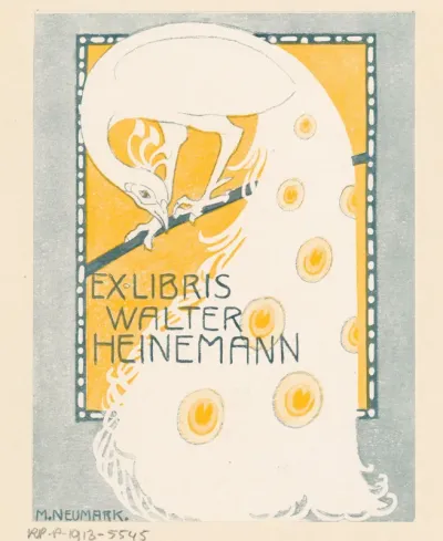 Ex libris van Walter Heinemann
