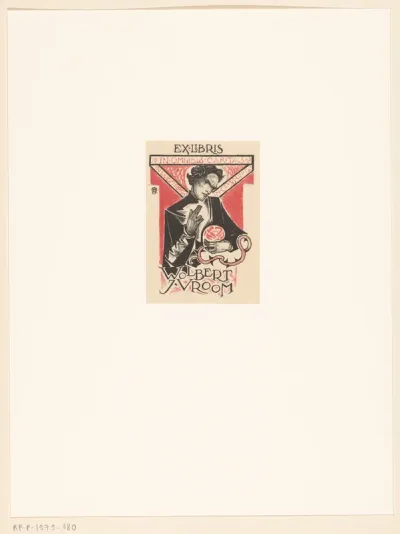 Ex libris van Wolbert J. Vroom