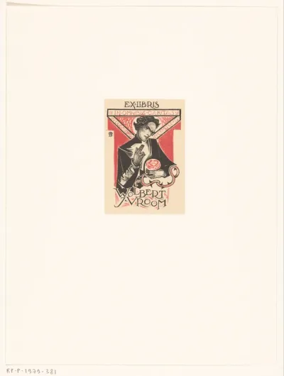 Ex libris Wolbert J. Vroom