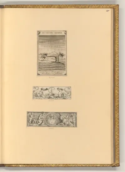 Ex veteri gemma; Vignetten