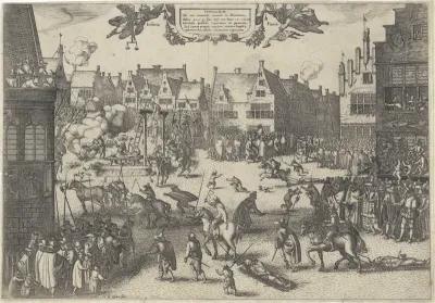 Executie van de samenzweerders van het Buskruitverraad, 1606