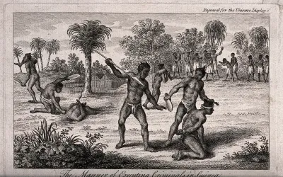 Execution of criminals in Guinea
