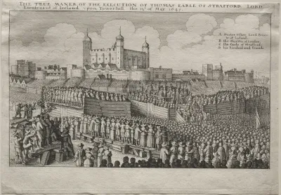 Execution of the Earl of Strafford