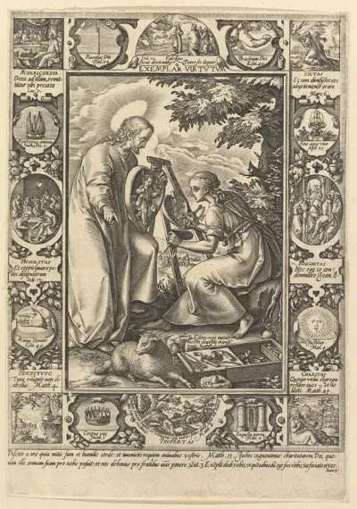 Exemplar Virtutum, from "Allegorical Scenes from the Life of Christ"