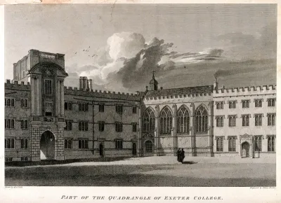 Exeter College, Oxford: quadrangle