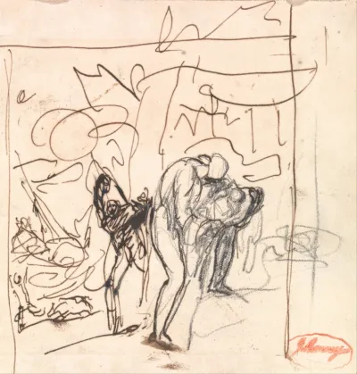 Exit Pursued by a Bear, or "The Abandonment of Perdita" from "The Winter's Tale"
