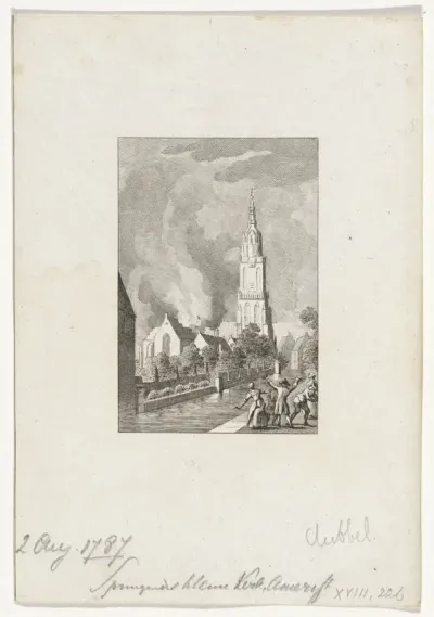 Explosie in de kerk van Amersfoort, 1787