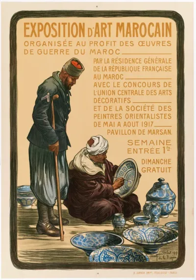 Exposition d'Art Marocain (juliste)