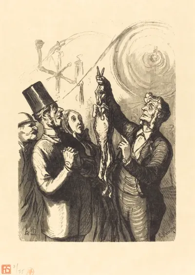 Exposition universelle: La Fabricant de chapeaux de feutre