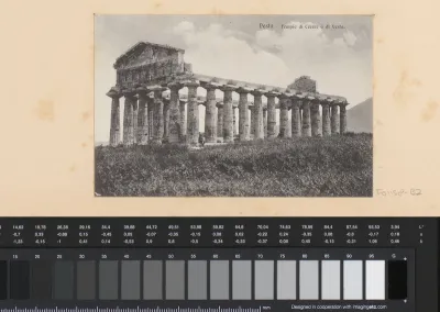 Exterieur van de Tempel van Ceres te Paestum